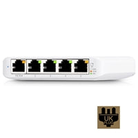 Ubiquiti USW-FLEX-MINI 5-Port Managed Gigabit Switch PoE/USB-C UK Ubiquiti USW-FLEX-MINI 5-Port Managed Gigabit Switch PoE/USB-C UK